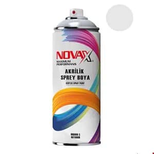 parlak beyaz Akrilik Sprey Boya Parlak Beyaz 400ml Novax