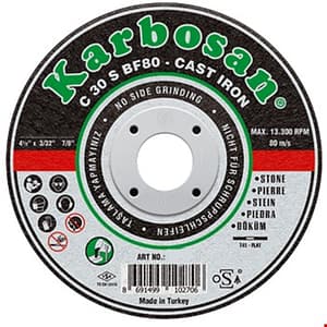 yeşil karbosan 230 Karbosan SC Mermer Kesici 230x3.0x22 /910300